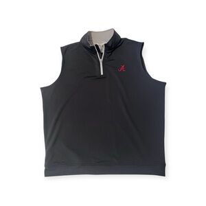 Peter Millar Black Zip Up Sweater